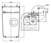 FEBI BILSTEIN 44635 Boot, air suspension